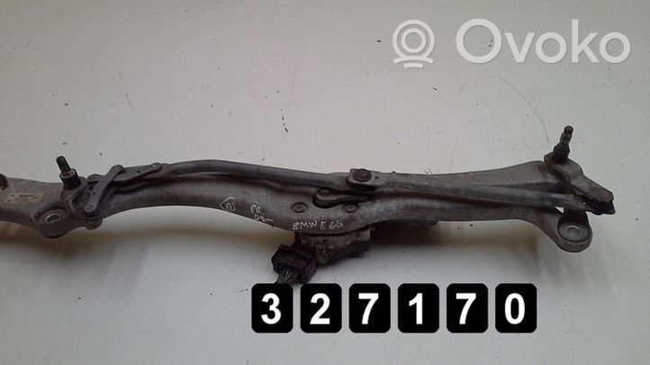 BMW 7 E65 E66 Mechanizm i silniczek wycieraczek szyby przedniej / czołowej 3397020825