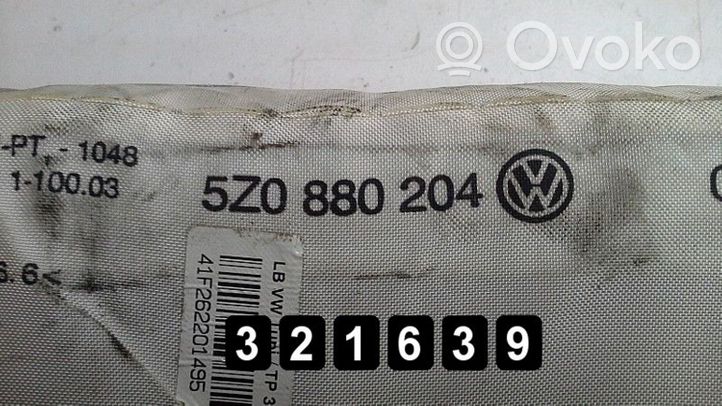 Volkswagen Fox Poduszka powietrzna Airbag kierownicy 5Z0880204