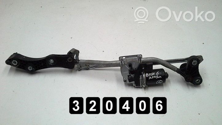 BMW 6 E63 E64 Front wiper linkage and motor 6934279-03