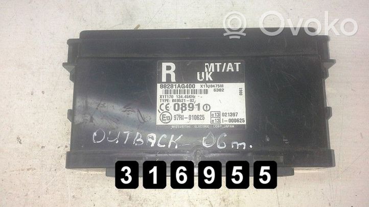 Subaru Outback Calculateur moteur ECU 88281AG400