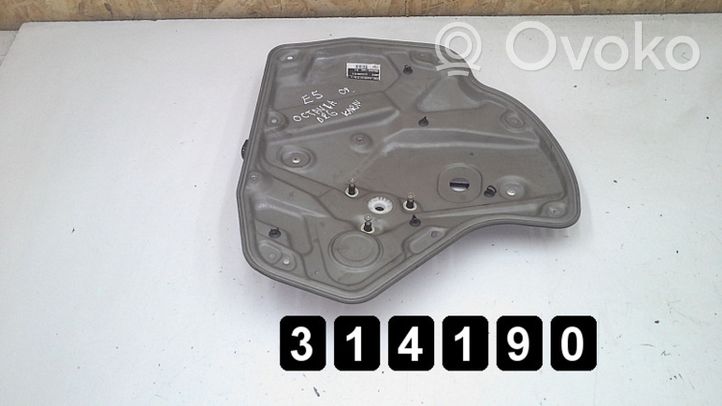 Skoda Octavia Mk2 (1Z) Alzacristalli della portiera anteriore con motorino 1Z0839656E