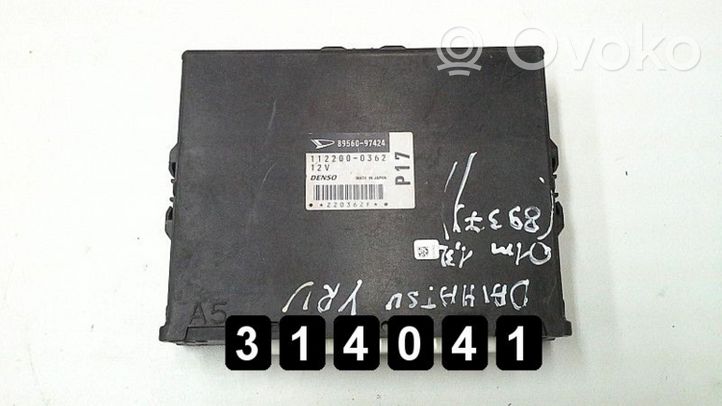 Daihatsu YRV Calculateur moteur ECU 89560-97424