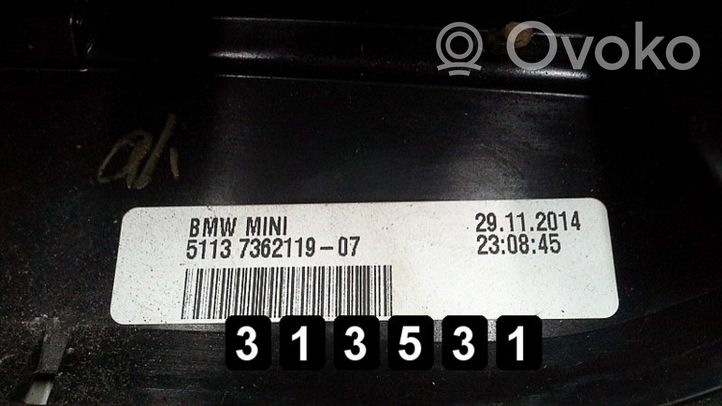 Mini One - Cooper R57 Barra luminosa targa del portellone del bagagliaio 51137362119-07