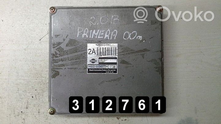 Nissan Primera Calculateur moteur ECU MEC12-040