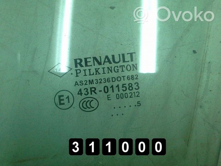 Renault Captur Szyba drzwi przednich 43R-011583