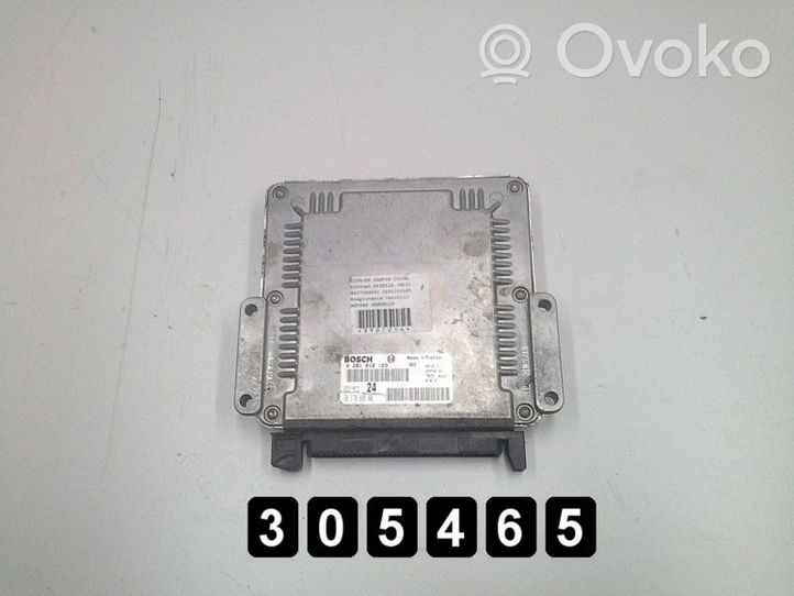 Citroen Xantia Calculateur moteur ECU 9637089580