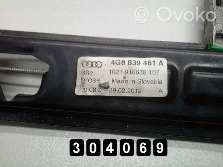Audi A7 S7 4G Etuoven ikkunan nostin moottorilla 