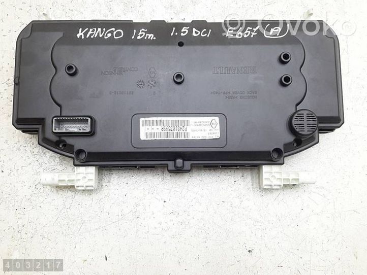 Renault Kangoo II Compteur de vitesse tableau de bord P248103599R