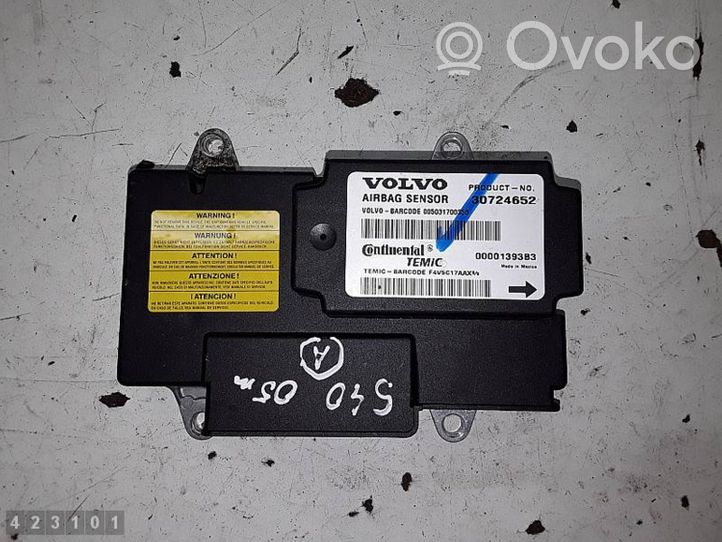Volvo S40 Turvatyynyn ohjainlaite/moduuli 00001393B3
