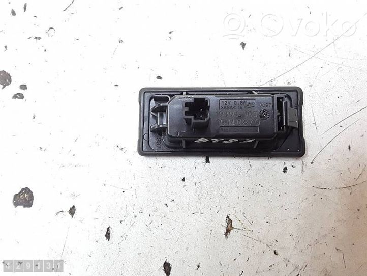 Volkswagen Sharan Lampa oświetlenia tylnej tablicy rejestracyjnej 5NA943021 