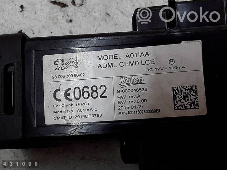 Citroen C4 Grand Picasso Lecteur de carte 9800630080