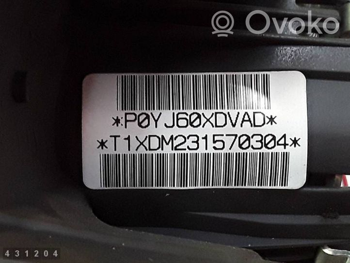 Chrysler Pacifica Poduszka powietrzna Airbag kierownicy P0YJ60XDVAD