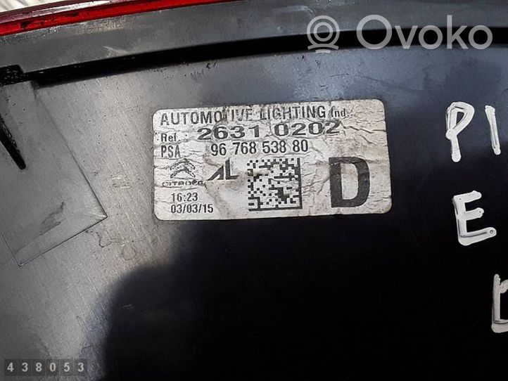 Citroen C4 Grand Picasso Feux arrière sur hayon 9676853880
