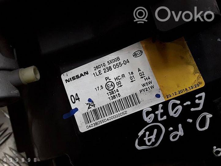Nissan Navara Lampa przednia 260105X00B