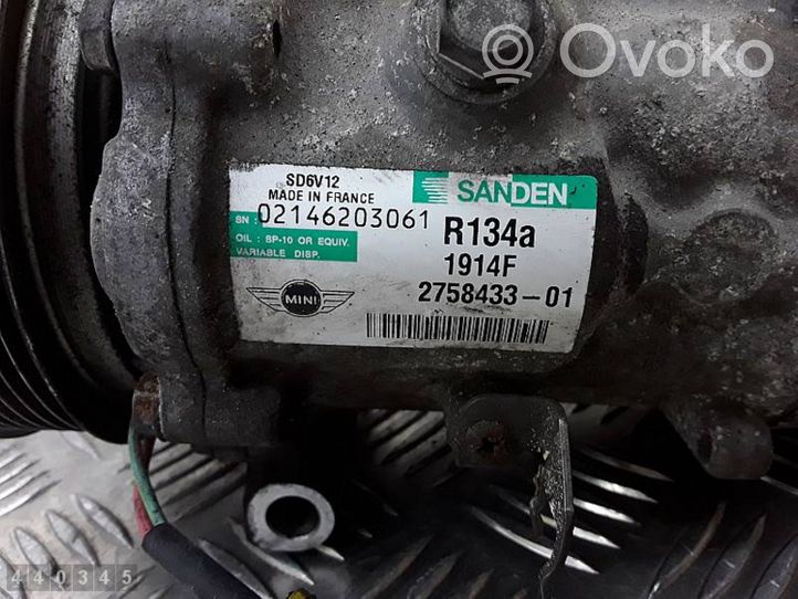 Mini Cooper Hatch Hardtop Compressore aria condizionata (A/C) (pompa) 2758433