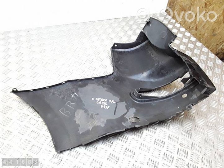 Citroen C-Crosser Rivestimento del pannello parte angolare del paraurti posteriore 6410A218300