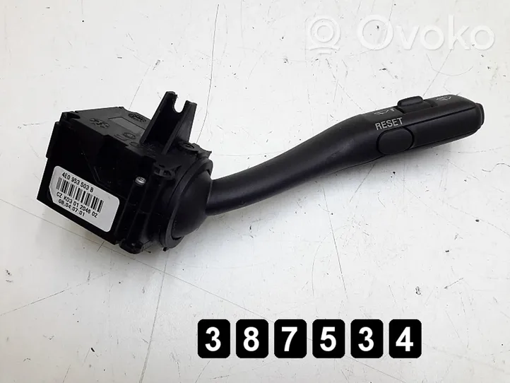 Audi A8 S8 D3 4E Wiper switch 4e0953503b