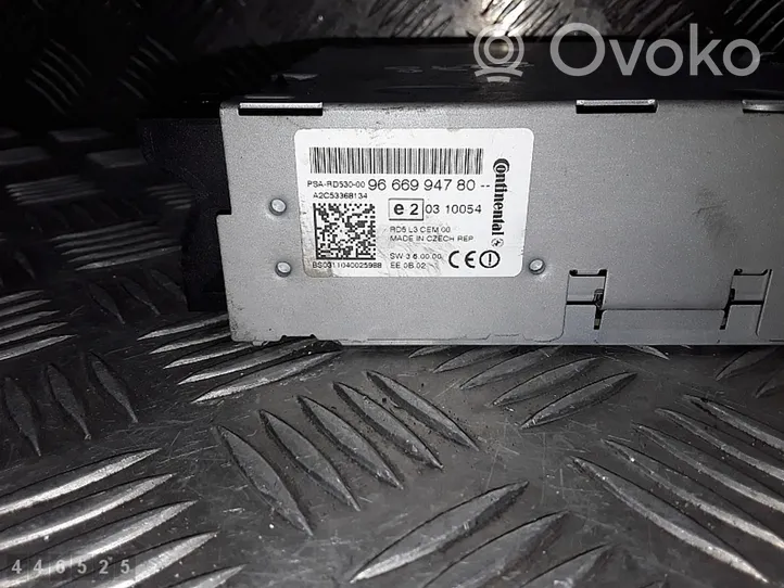 Citroen C4 II Changeur CD / DVD 9666994780