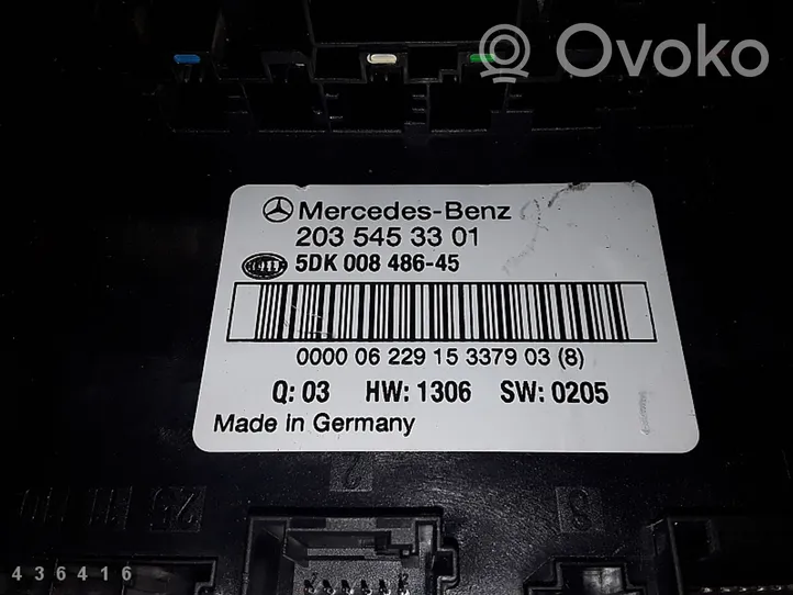 Mercedes-Benz C AMG W203 Sulakemoduuli 2035453301