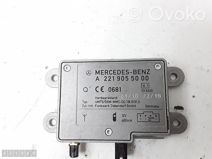 Mercedes-Benz S AMG W221 Antena GPS A2219055000