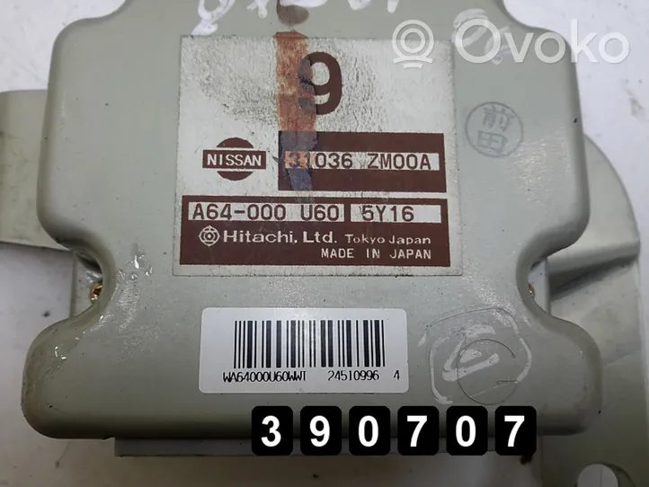 Nissan Quest Centralina/modulo scatola del cambio 31036zm00a