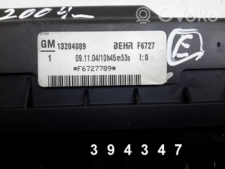 Opel Astra G Scambiatore elettrico riscaldamento abitacolo 13204089
