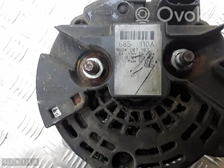 Fiat Iveco Daily Alternator 504087183