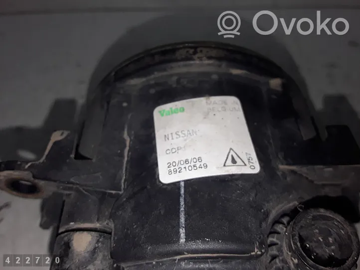 Nissan Navara Światło przeciwmgłowe przednie 89210549