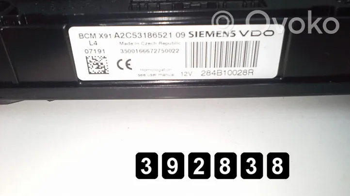 Renault Laguna III Komputer / Sterownik ECU i komplet kluczy 