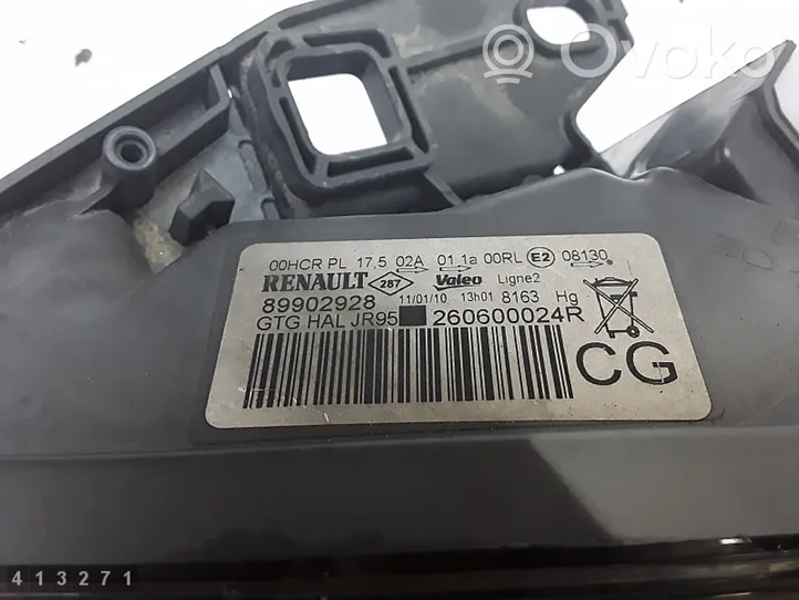 Renault Scenic RX Lampa przednia 89902928