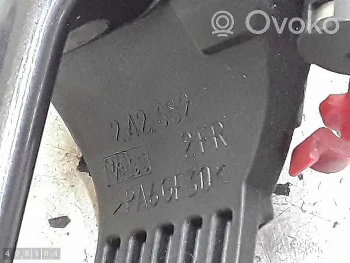 Toyota Avensis T250 Rączka wewnętrzna drzwi tylnych samochodów dostawczych 2423022fr