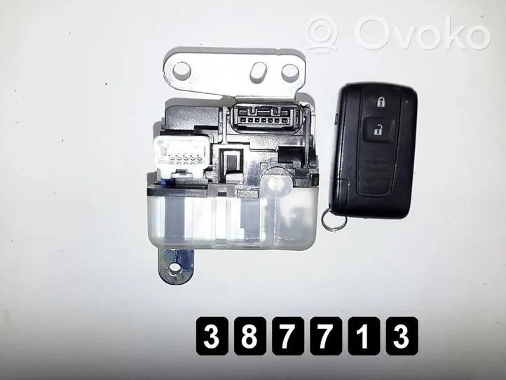 Toyota Corolla Verso E121 Užvedimo komplektas 