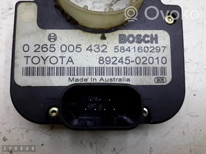 Toyota Corolla Verso E121 Vairo padėties (kampo) daviklis 0265005432