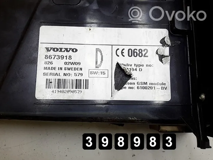 Volvo S60 Telefonas 8673918