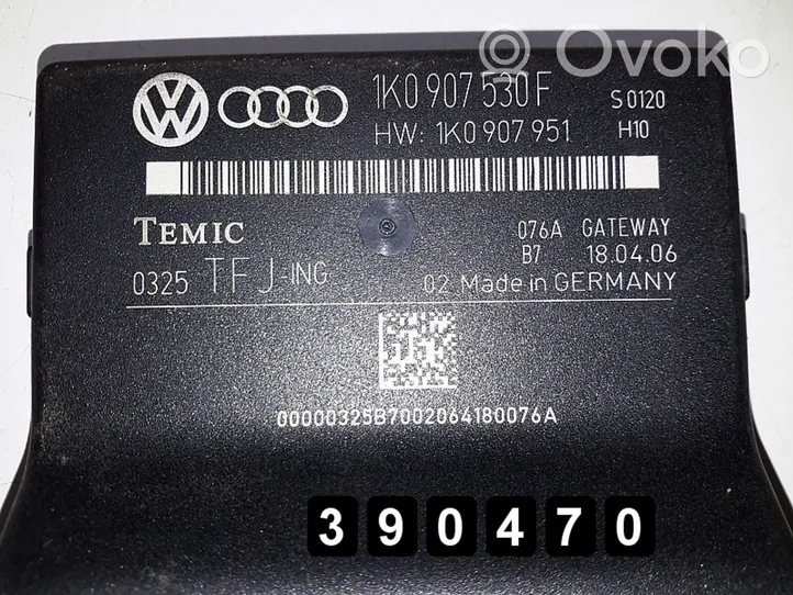 Volkswagen Golf Plus Unité de commande / module de verrouillage centralisé porte 1k0907530f