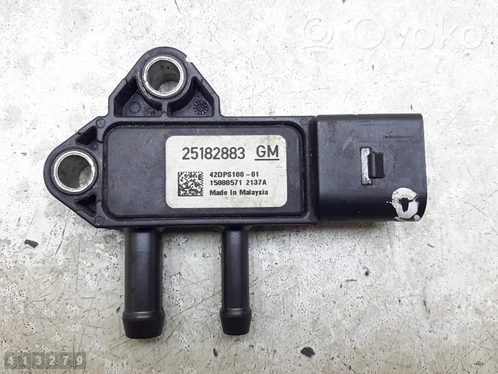 Chevrolet Orlando Sensore di pressione dei gas di scarico 25182883