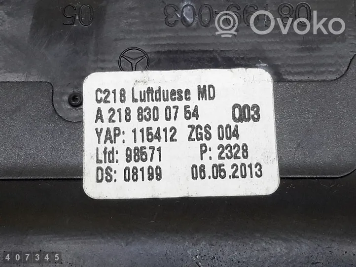 Mercedes-Benz CLS C218 X218 Luftausströmer Lüftungsdüse Luftdüse Mitte a2188300754