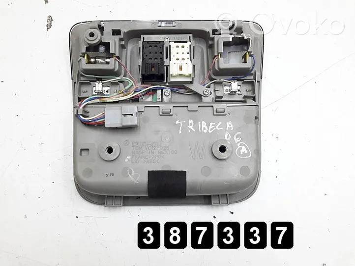 Subaru B9 Tribeca Panel oświetlenia wnętrza kabiny vc12028