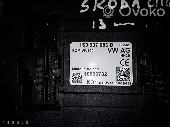 Skoda Citigo Sterownik / Moduł ECU 1S0937086D