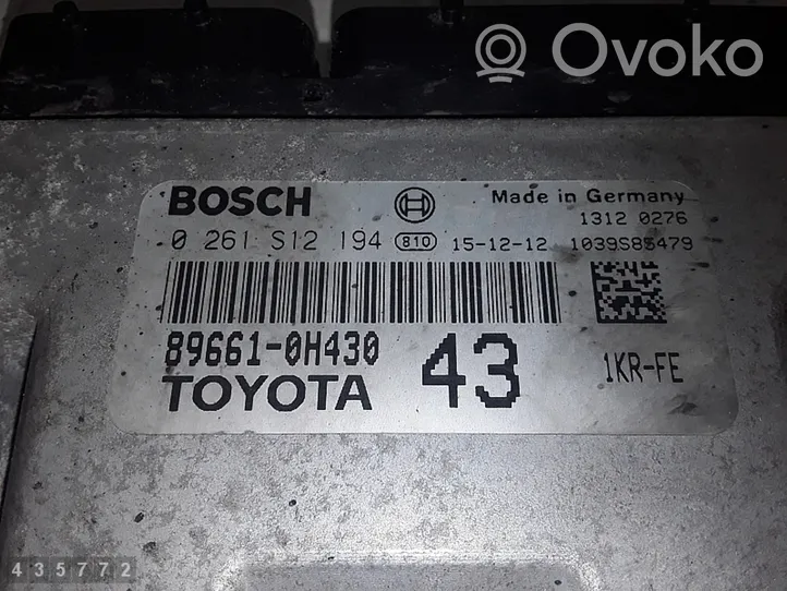 Toyota Aygo AB40 Sterownik / Moduł ECU 