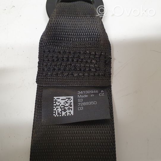 BMW 6 F06 Gran coupe Rear seatbelt 7289350