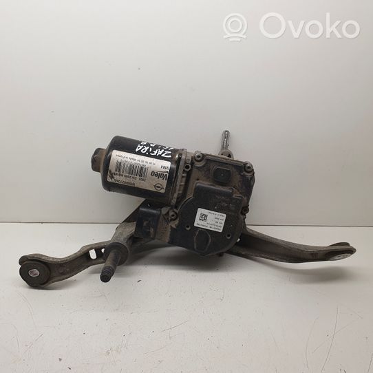 Opel Zafira C Front wiper linkage and motor W000027965