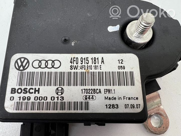 Audi A6 S6 C6 4F Centralina di gestione alimentazione 4F0915181A