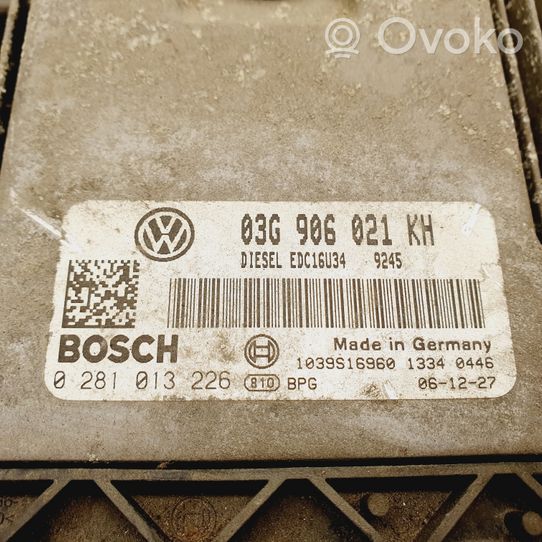 Volkswagen Golf V Centralina/modulo del motore 03G906021KH