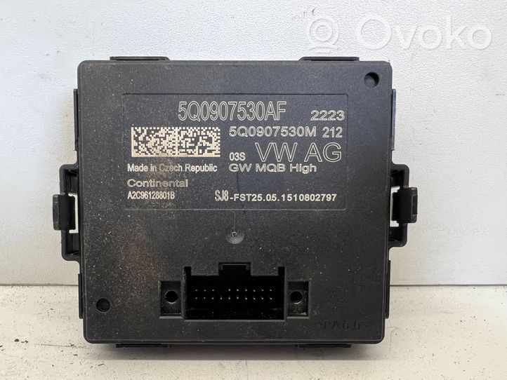 Volkswagen Golf VII Gateway valdymo modulis 5Q0907530AF