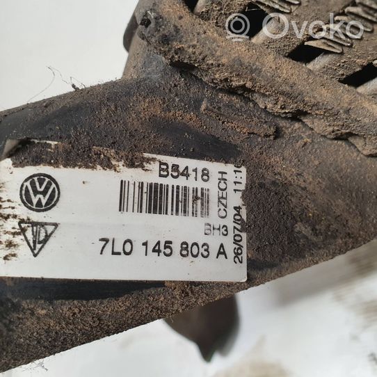 Volkswagen Touareg I Välijäähdyttimen jäähdytin 7L0145803A