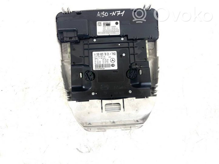 Mercedes-Benz ML W163 Illuminazione sedili anteriori A1698207801