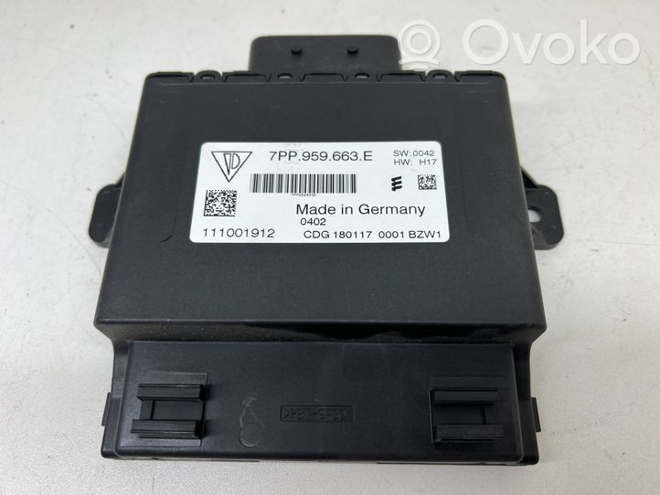 Volkswagen Touareg II Module convertisseur de tension 7PP959663E