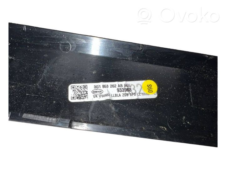 Volkswagen Arteon Rivestimento del vano portaoggetti del cruscotto 3G1853262AB