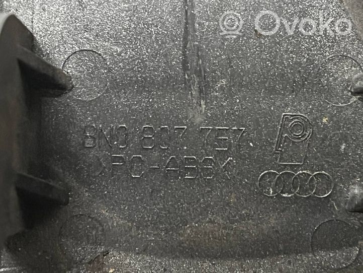 Audi TT Mk1 Zaślepka spryskiwacza lampy przedniej 8N0807757